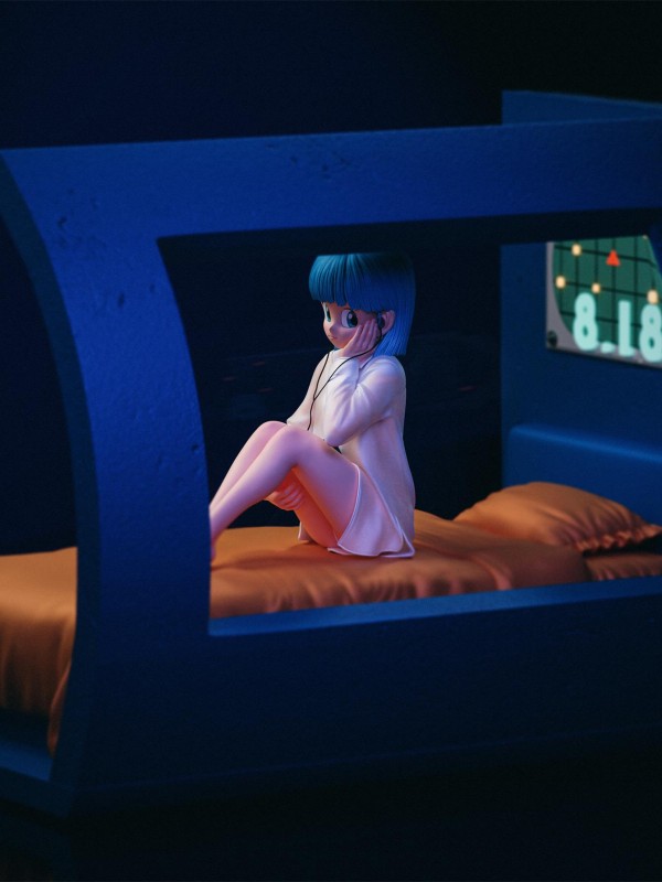 Capsule Corp Studio Dragon Ball Bulma Hot Sexy 1/6 Statue